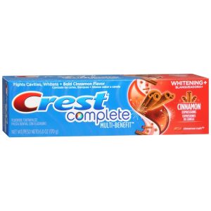 Crest Complete Toothpaste Whitening + Cinnamon Rush - 6 OZ