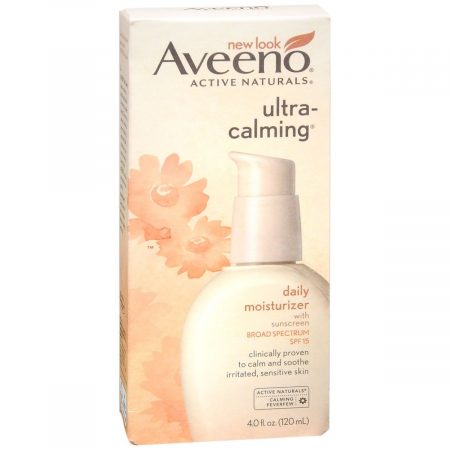 AVEENO Active Naturals Ultra-Calming Daily Moisturizer SPF 15 - 4 OZ