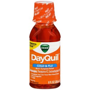 Vicks DayQuil Cold & Flu Liquid - 8 OZ