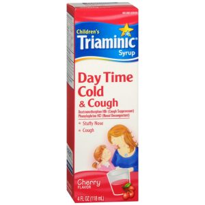 Triaminic Children's Syrup Day Time Cold & Cough Cherry Flavor - 4 OZ