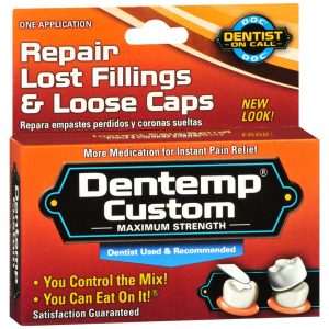 D.O.C. Dentemp Custom Maximum Strength Lost Fillings & Loose Caps Repair - 1 EA