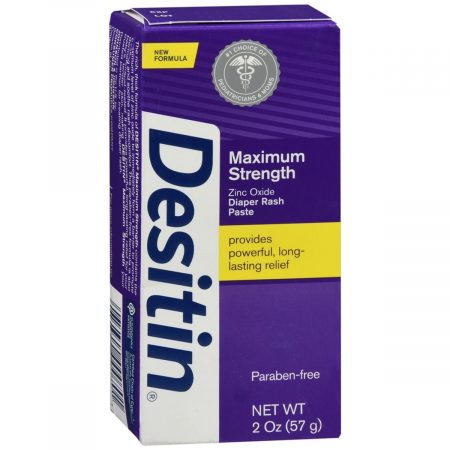 DESITIN Zinc Oxide Diaper Rash Paste Maximum Strength - 2 OZ