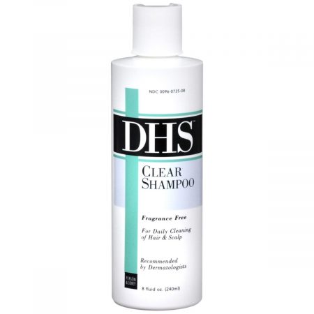 DHS Clear Shampoo Fragrance Free - 8 OZ