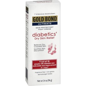 Gold Bond Ultimate Diabetics' Dry Skin Relief Foot Cream - 3.4 OZ