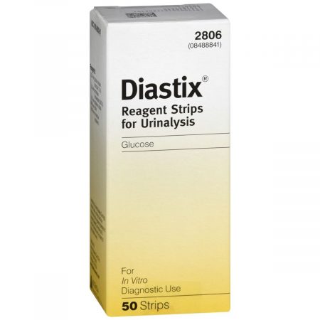 Diastix Reagent Strips for Urinalysis - 50 EA