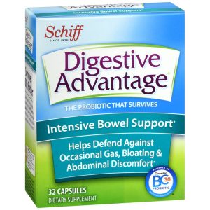 Schiff Digestive Advantage Intensive Bowel Support Capsules - 32 CP
