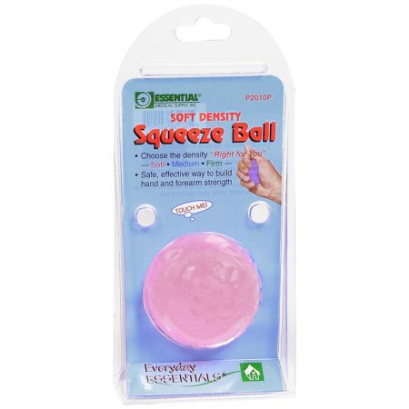 Essential Medical Supply Soft Density Squeeze Ball Pink - 1 EA