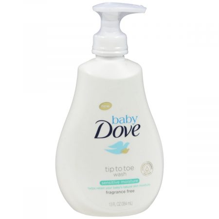 Baby Dove Tip To Toe Wash Sensitive Moisture Fragrance Free - 13 OZ