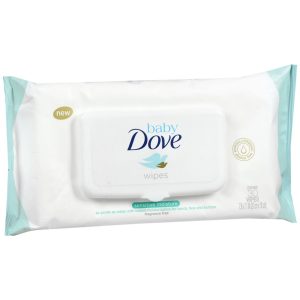Baby Dove Wipes Sensitive Moisture Fragrance Free - 30 EA
