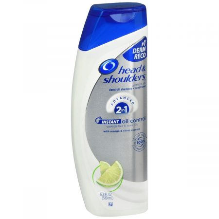 Head & Shoulders Instant Oil Control 2 in 1 Dandruff Shampoo + Conditioner - 12.8 OZ