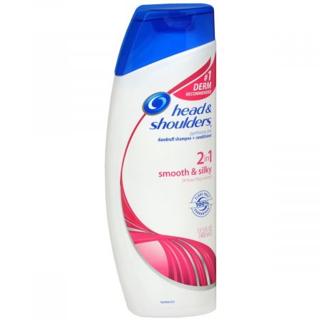 Head & Shoulders 2-in-1 Dandruff Shampoo + Conditioner Smooth & Silky - 12.8 OZ