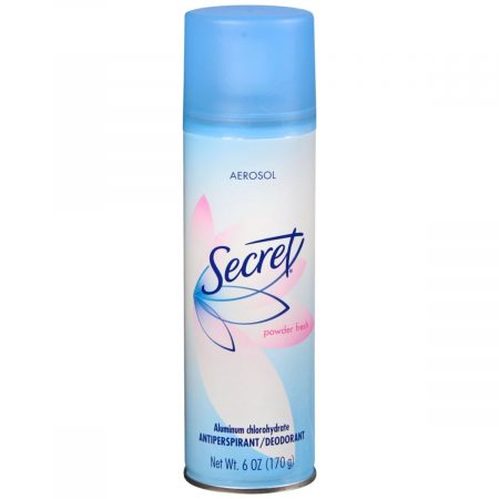 Secret Anti-Perspirant Deodorant Aerosol Spray Powder Fresh - 6 OZ