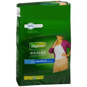 Depend Fit-Flex Underwear for Women L - 28 EA