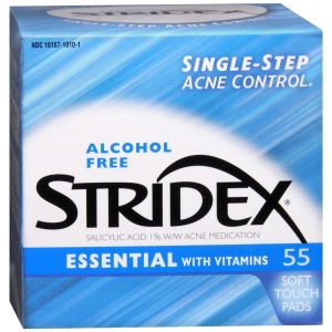 Stridex Soft Touch Pads Essential with Vitamins - 55 EA