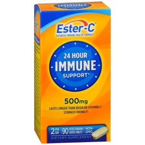 Ester-C 24 Hour Immune Support 500 mg Vegetarian Tablets - 90 TB