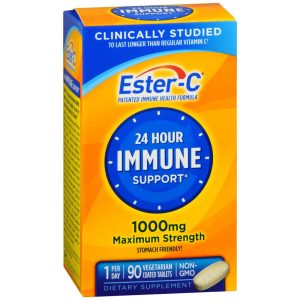 Ester-C 24 Hour Immune Support 1000 mg Maximum Strength Tablets - 90 TB