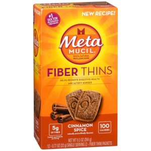 Meta Mucil Fiber Thins Cinnamon Spice - 24 EA