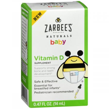Zarbee's Naturals Baby Vitamin D Supplement - 0.47 OZ