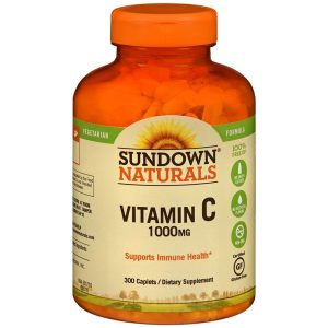 Sundown Naturals Vitamin C 1000 mg Dietary Supplement Caplets - 300 CP