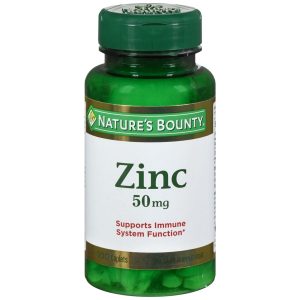 Nature's Bounty Zinc 50 mg Caplets - 100 CP