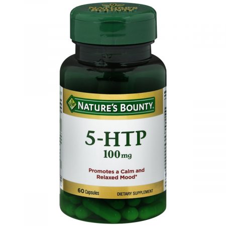 Nature's Bounty 5-HTP 100 mg Capsules - 60 CP