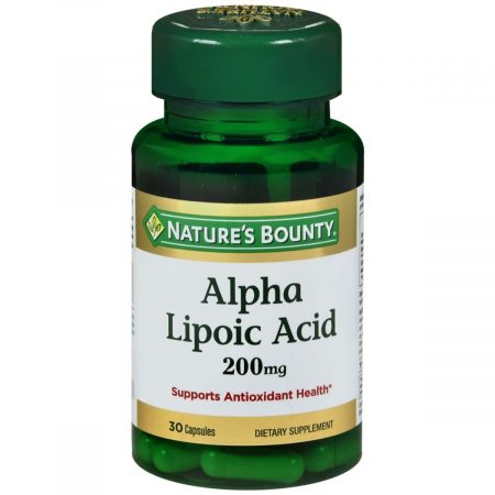 Nature's Bounty Alpha Lipoic Acid 200 mg Dietary Supplement Capsules - 30 CP