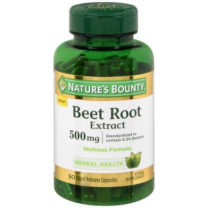 Nature's Bounty Beet Root Extract 500 mg Rapid Release Capsules - 90 CP