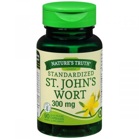 Nature's Truth Standardized St. John's Wort 300 mg Quick Release Capsules - 90 CP