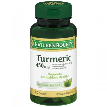 Nature's Bounty Turmeric 450 mg Capsules - 60 CP