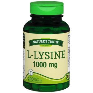 Nature's Truth L-Lysine 1000 mg Coated Caplets - 100 TB