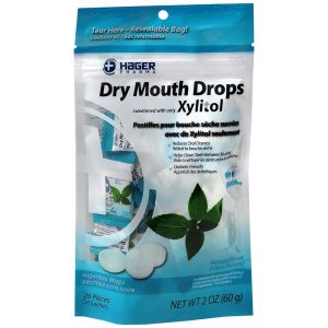 Hager Pharma Dry Mouth Drops Mint - 26 EA