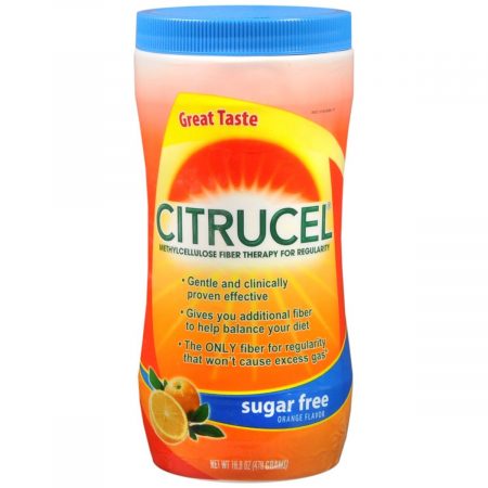 Citrucel Powder Sugar-Free Orange Flavor - 16.9 OZ