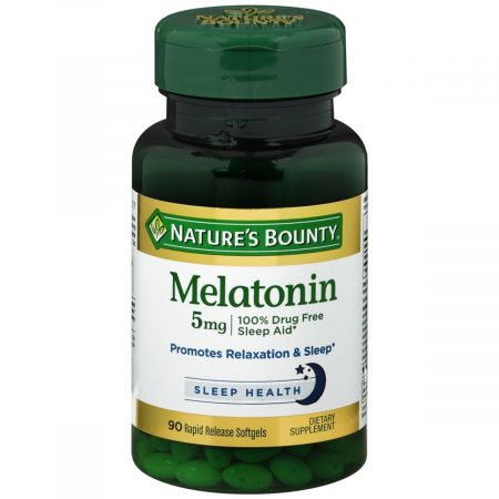 Nature's Bounty Melatonin 5 mg Softgels - 90 CP