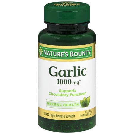 Nature's Bounty Garlic 1000 mg Softgels - 100 CP