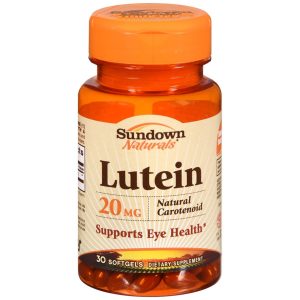 Sundown Naturals Lutein 20 mg Softgels - 30 CP
