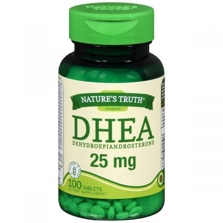 Nature's Truth DHEA Dehydroepiandrosterone 25 mg Tablets - 100 TB
