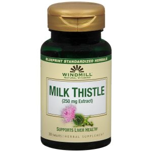 Windmill Milk Thistle 250 mg Extract Tablets - 30 TB