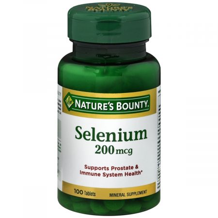 Nature's Bounty Selenium 200 mcg Tablets - 100 TB