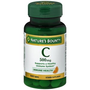 Nature's Bounty Vitamin C-500 mg Tablets - 100 TB