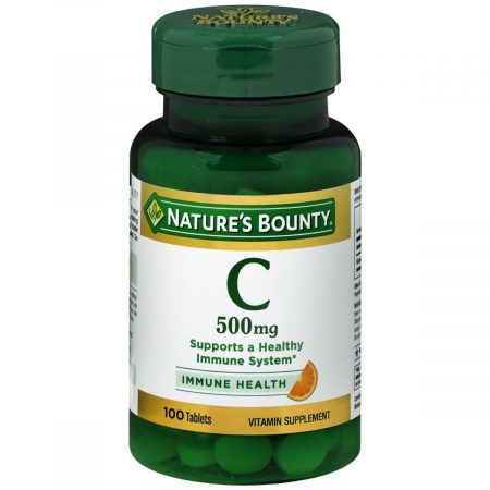 Nature's Bounty Vitamin C-500 mg Tablets - 100 TB