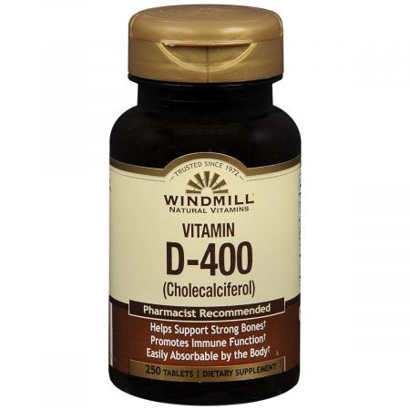 Windmill Vitamin D-400 Tablets - 250 TB