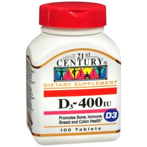 21st Century D3-400 Tablets - 100 TB