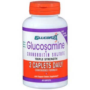 Glucoflex Glucosamine & Chondroitin Sulfate Triple Strength Caplets - 60 CP