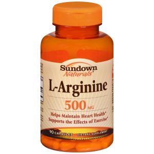 Sundown Naturals L-Arginine 500 mg Capsules - 90 CP