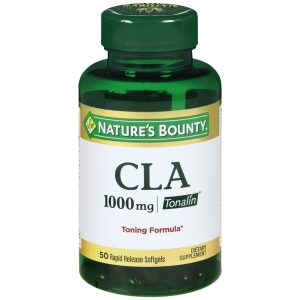 Nature's Bounty CLA 1000 mg Dietary Supplement Softgels - 50 CP