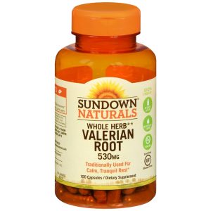Sundown Naturals Valerian Root 530 mg Capsules - 100 CP