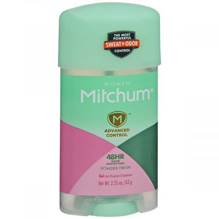 Mitchum Women Advanced Control Anti-Perspirant & Deodorant Gel Powder Fresh - 2.25 OZ