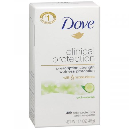 Dove Clinical Protection Anti-Perspirant Solid Cool Essentials - 1.7 OZ
