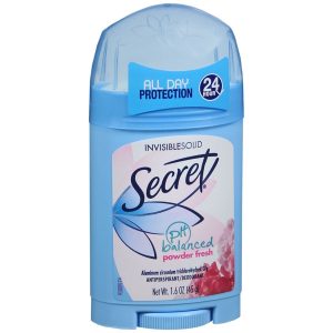 Secret Invisible Solid Anti-Perspirant Deodorant pH Balanced Powder Fresh - 1.6 OZ