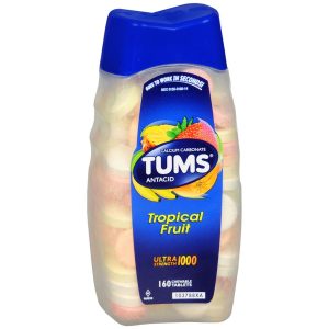 TUMS Ultra Strength 1000 Chewable Tablets Tropical Fruit - 160 TB